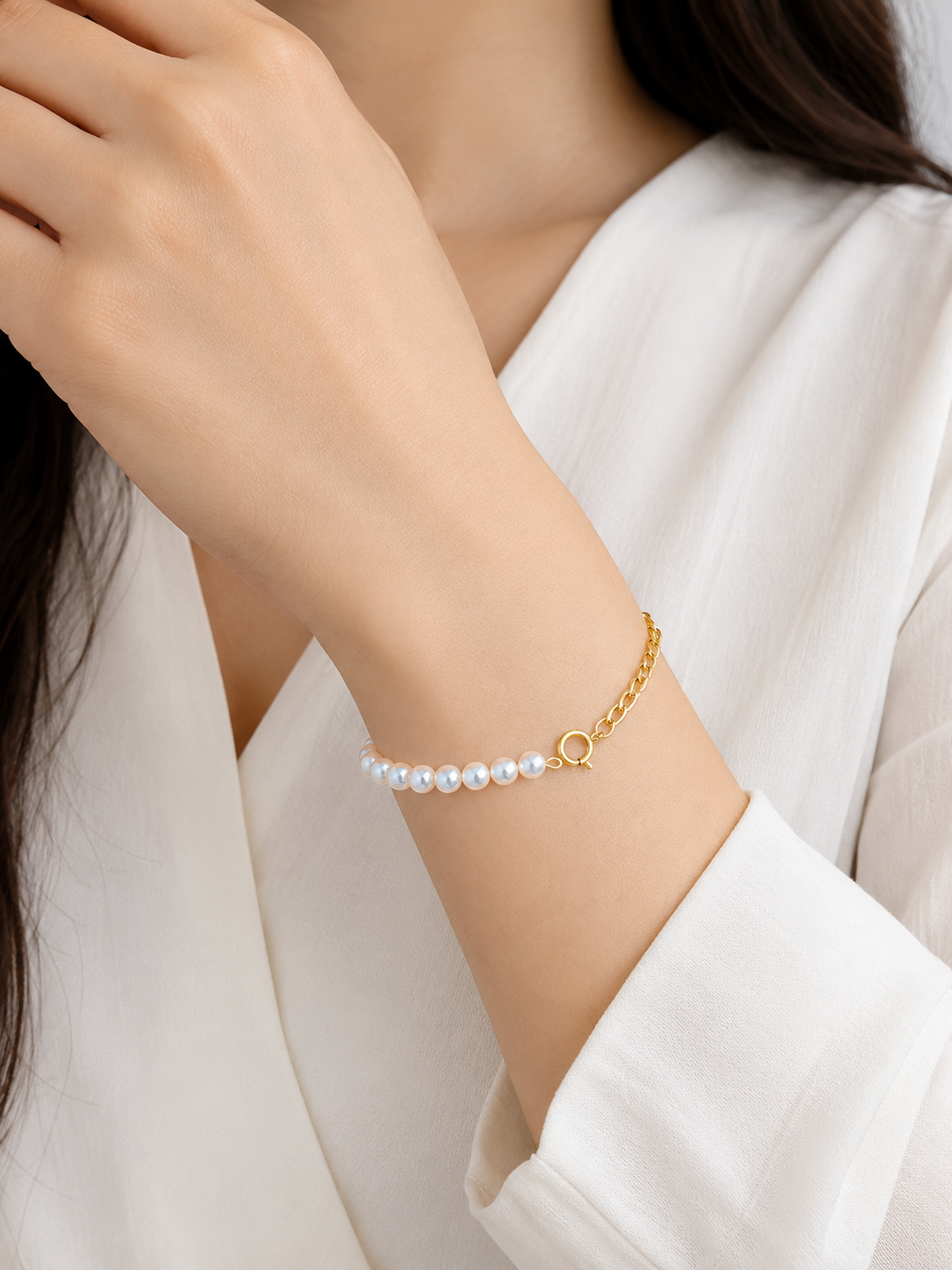 Cartier Pearl Bracelet