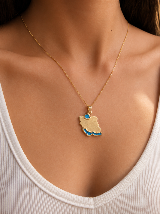 Iran Map Pendant