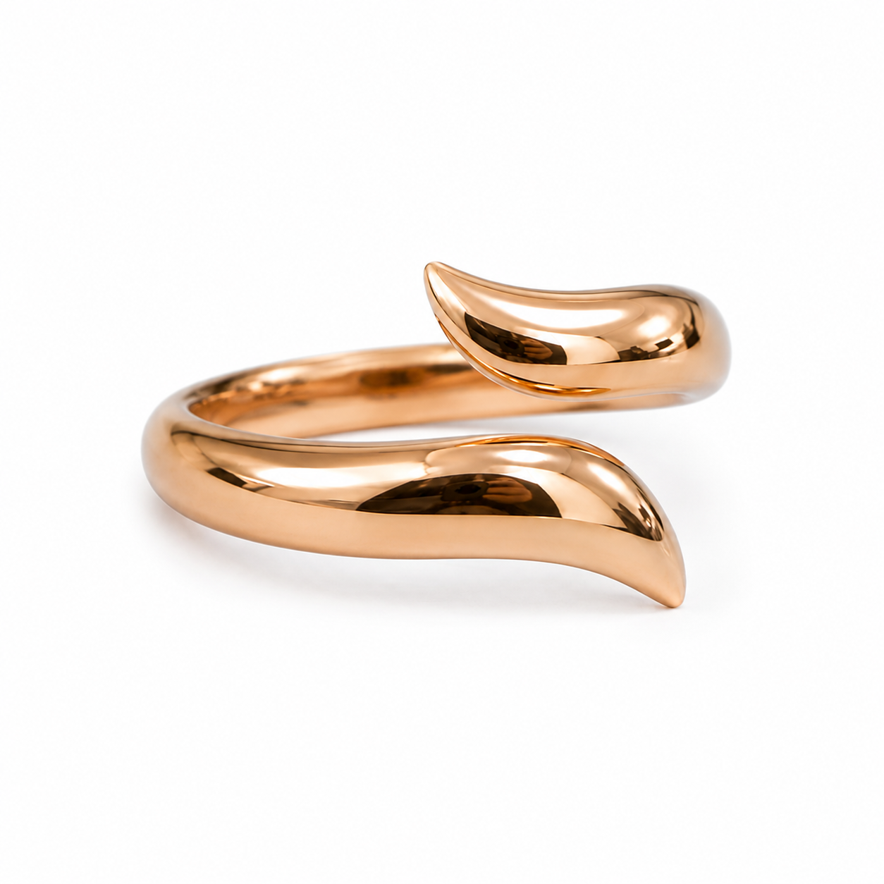 Rose Gold Upside Down Ring