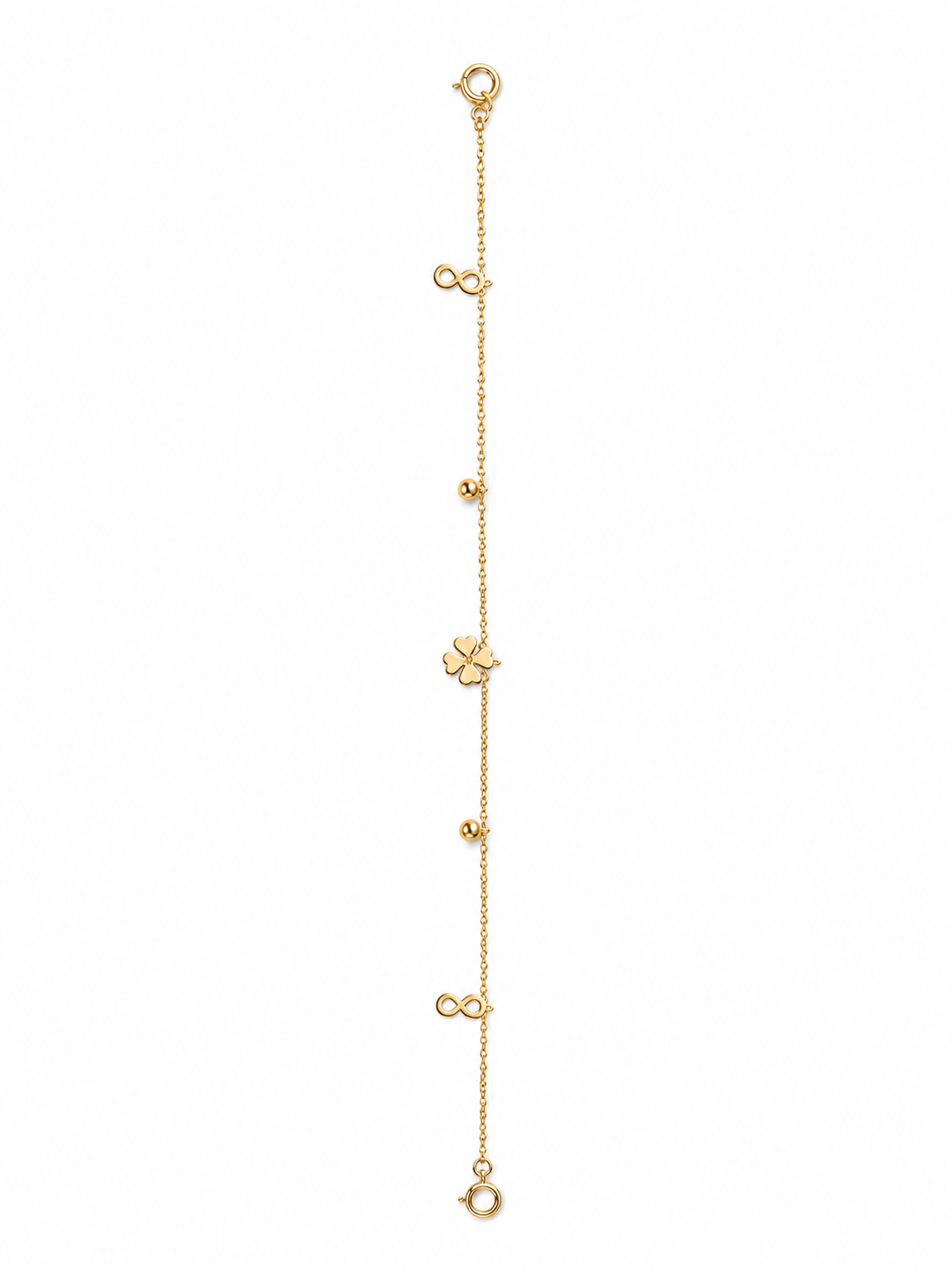 Ball and Heart Bracelet