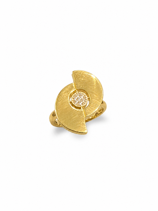 Upside Down Dimond Ring