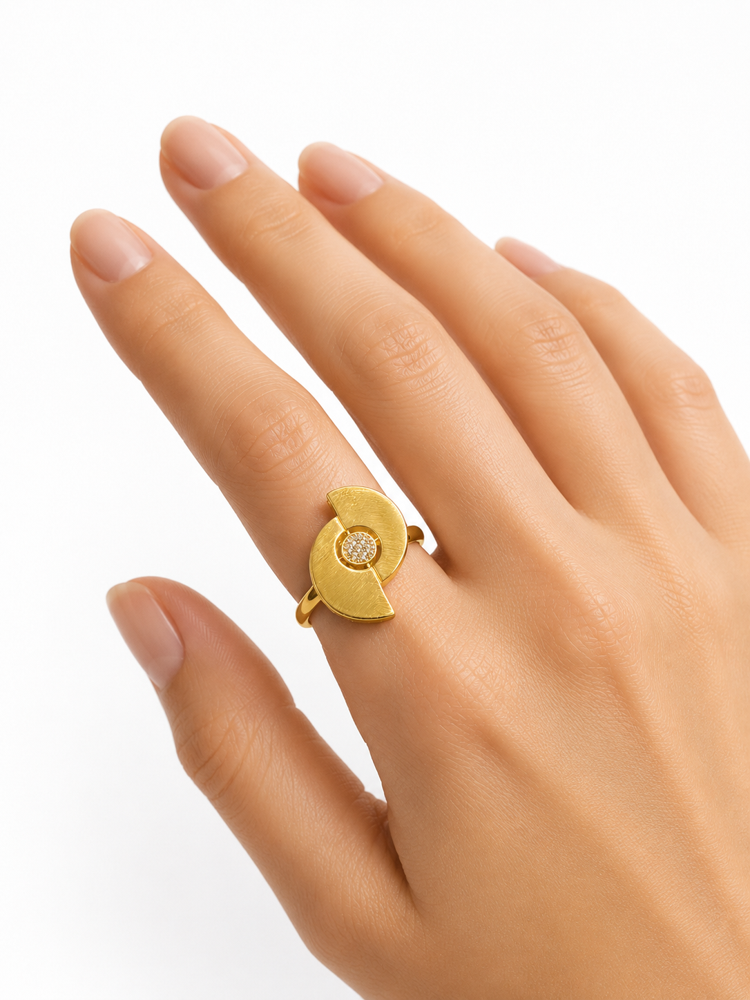 Upside Down Dimond Ring