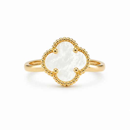 Mother-of-Pearl Ring Van Cleef
