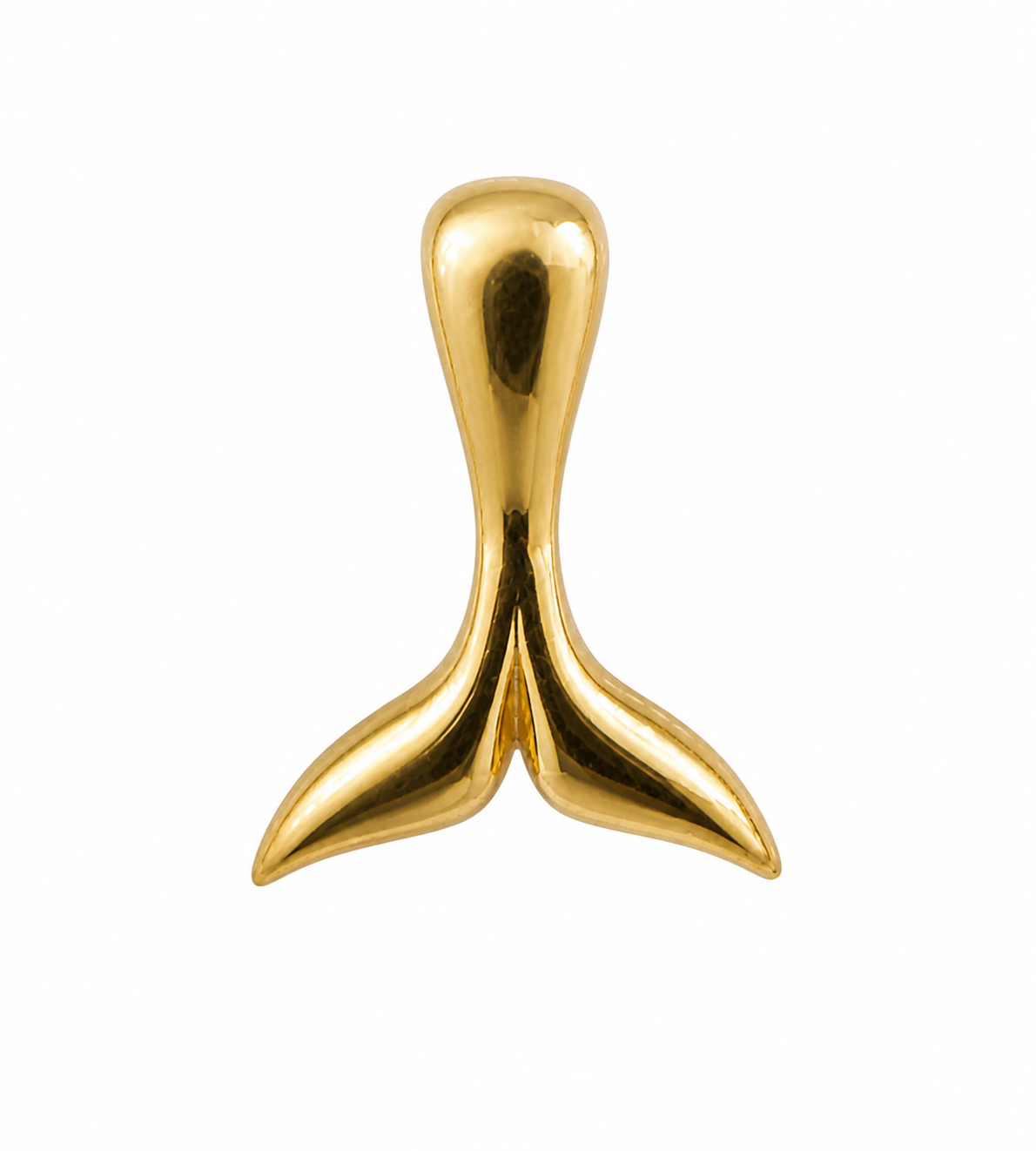 Whale tail pendant