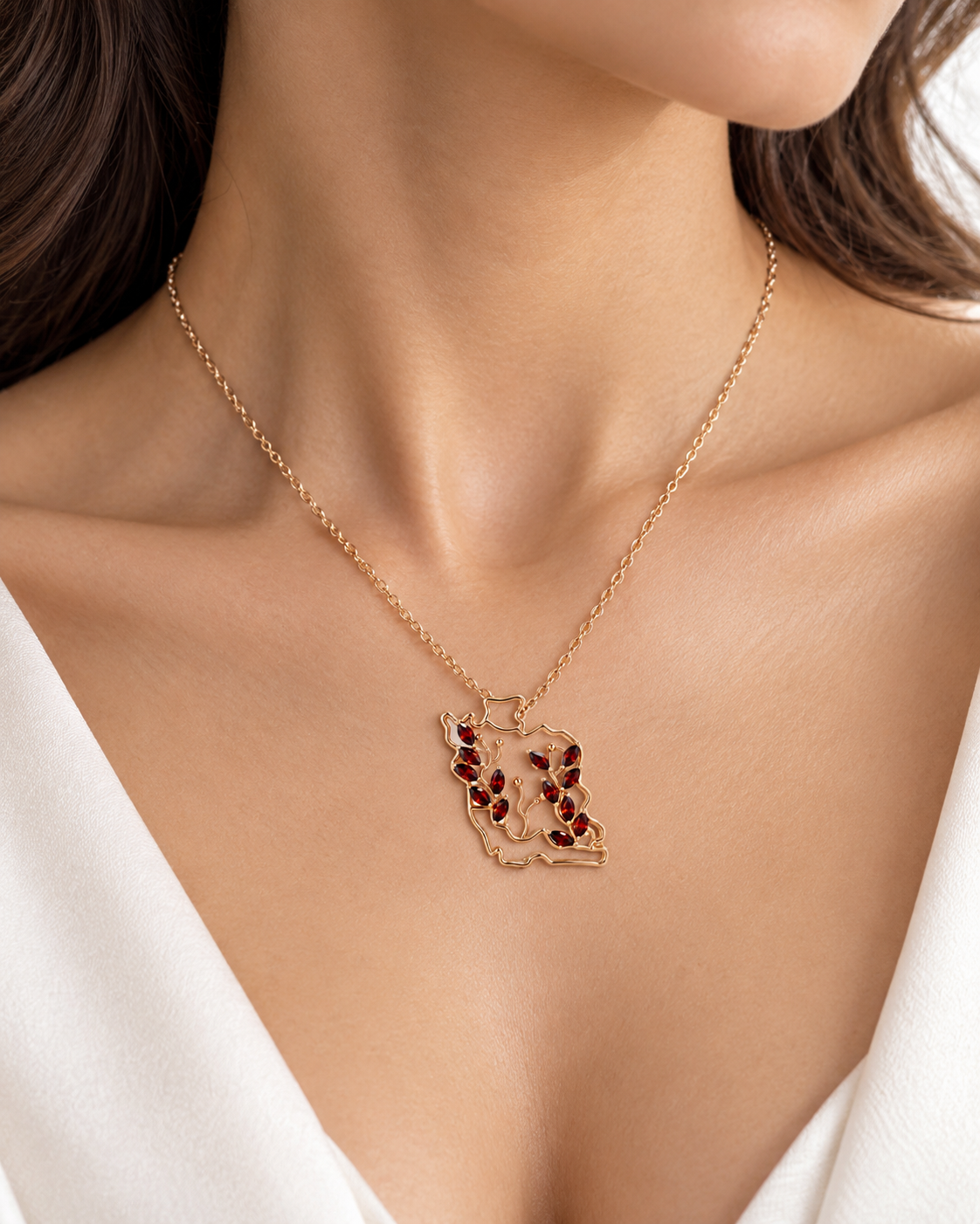 Persian Rose Garden Necklac
