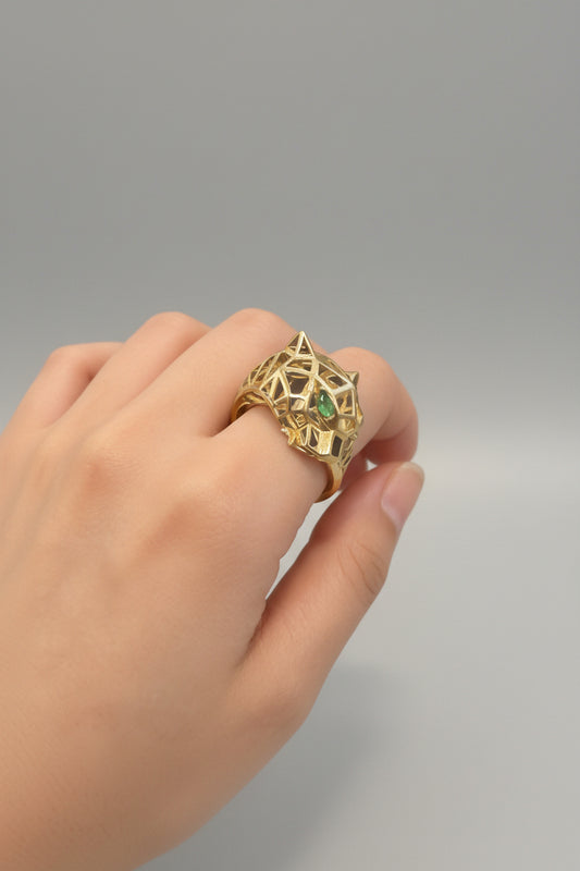 Small Panther ring