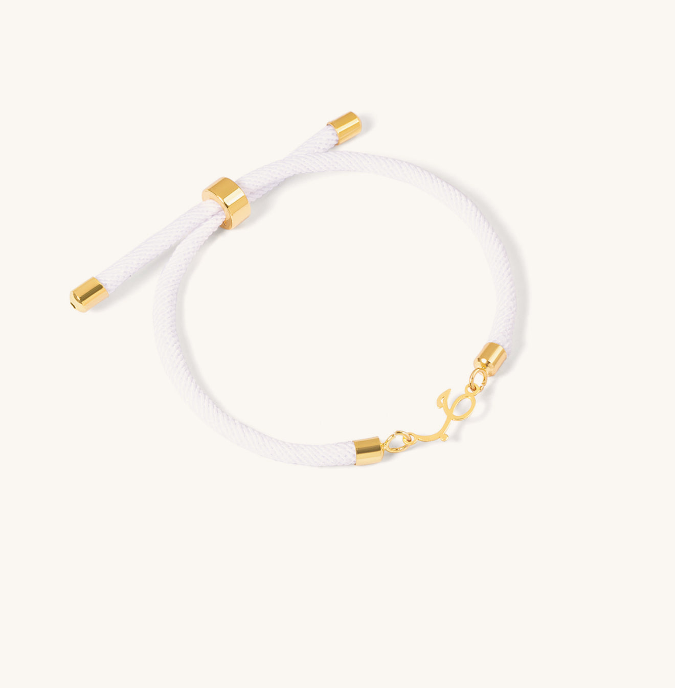 Hob Gold & Cord Bracelet