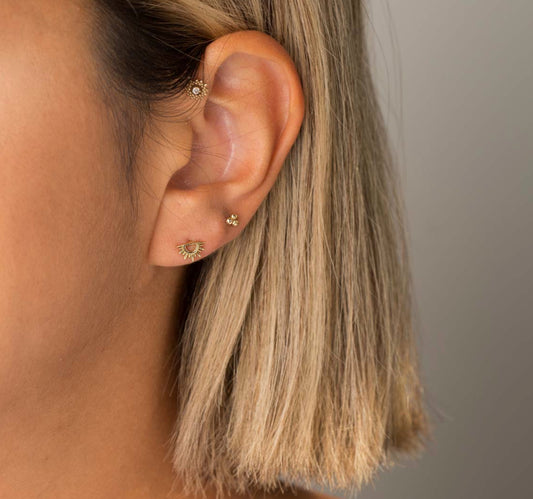 Sun earring