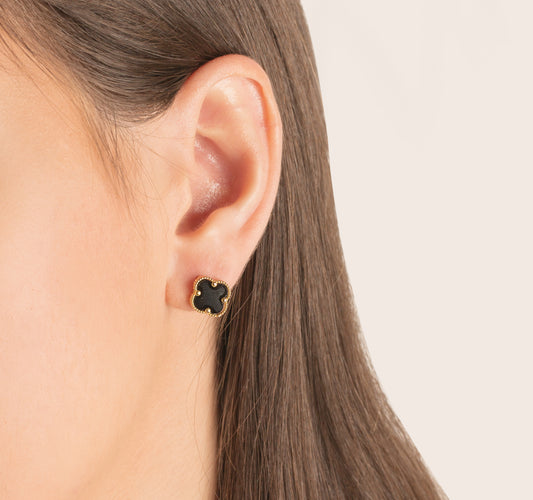 Van cleef black earring