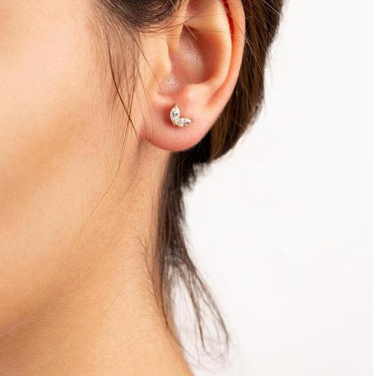 Marquis earring