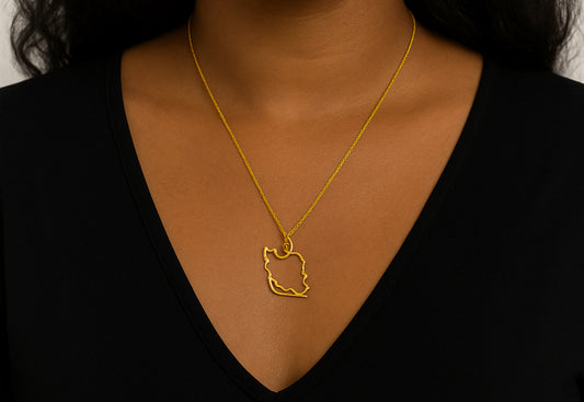 Iran form necklace