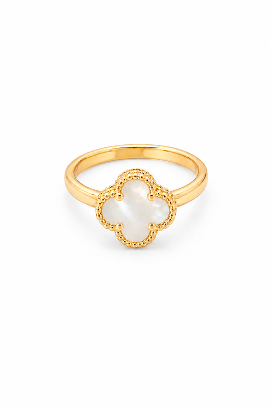 Pearl Clover Ring