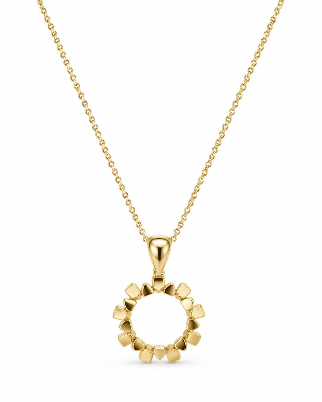 Geometric Circle Jewelry Set