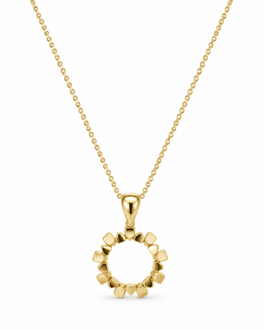 Geometric Circle Jewelry Set
