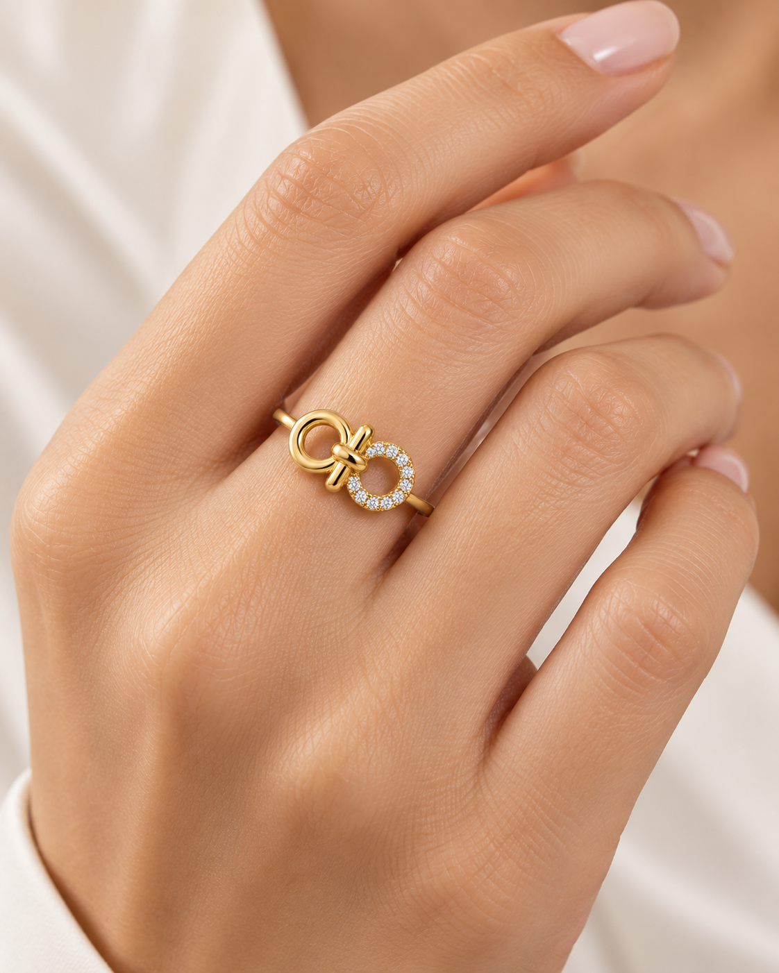 Infinity-Style Ring