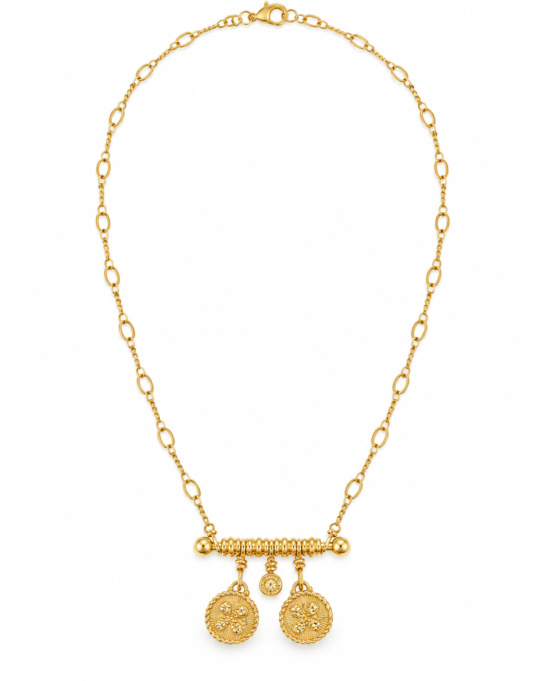 Coin Drop Necklace