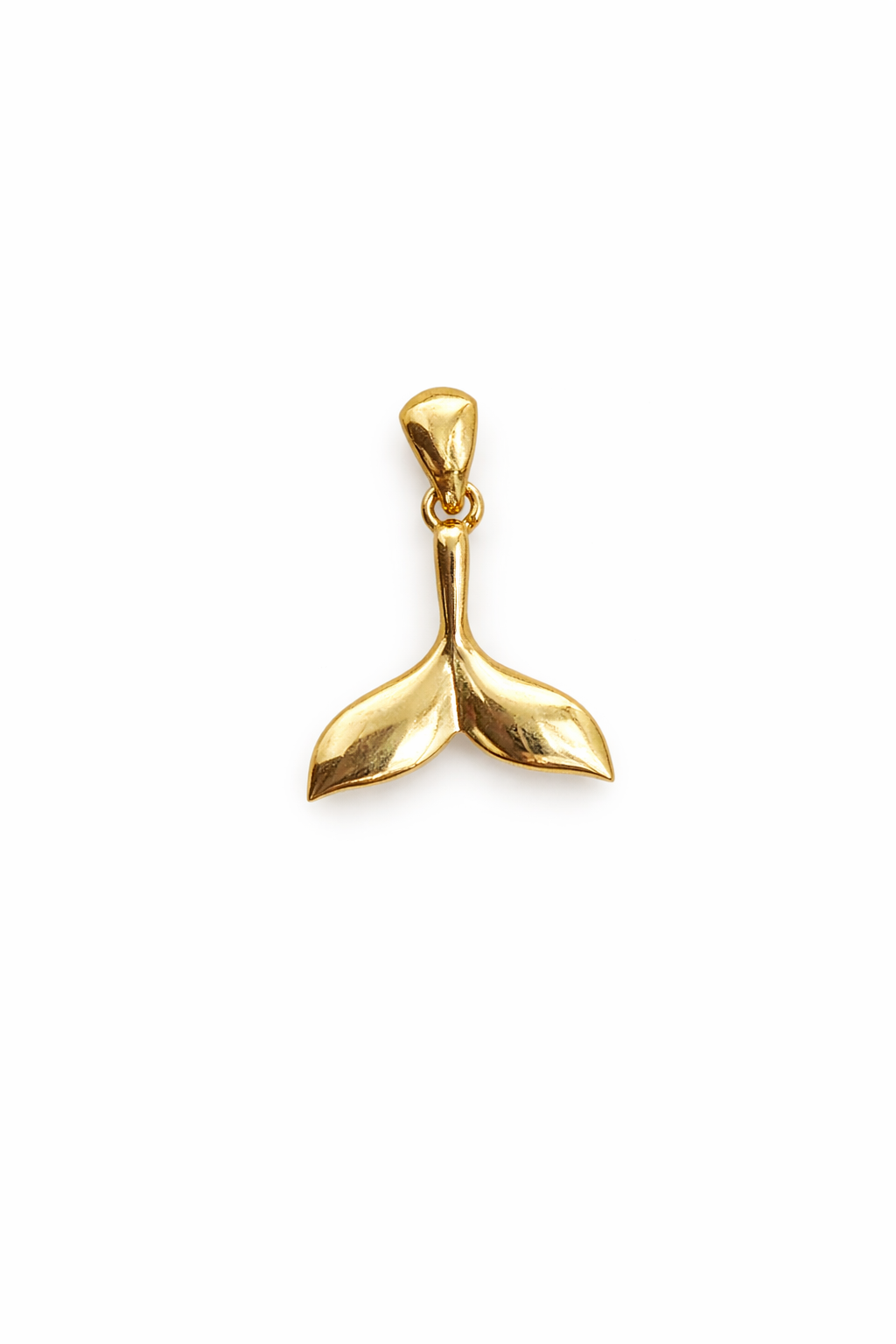 Whale tail necklace pendants