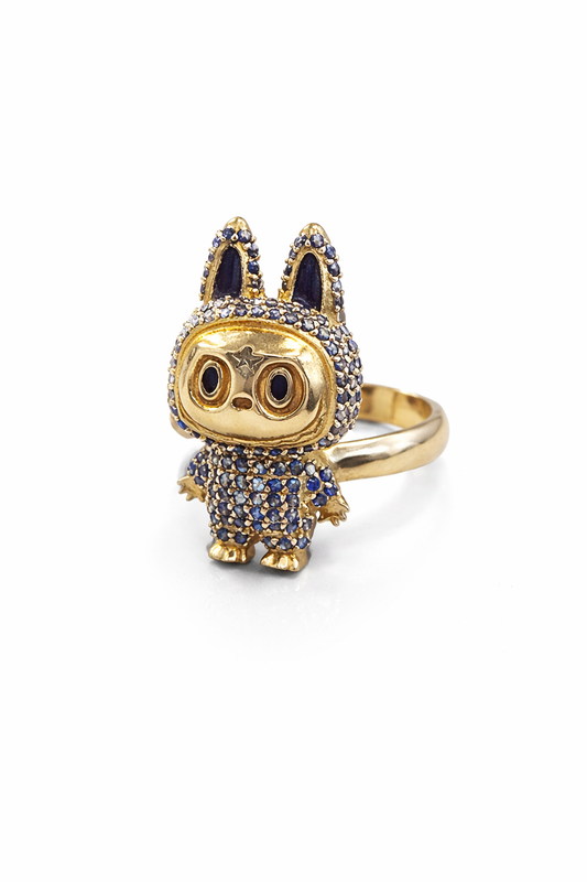 Labubu Gold Rings