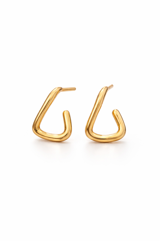 Minimal Gold Hoops earrings