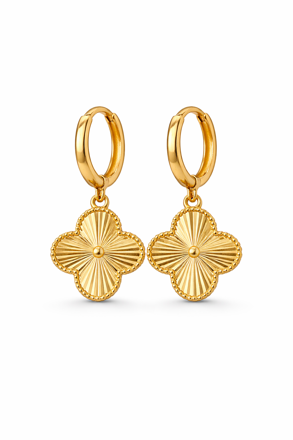 Laser Cut VanCleef Earrings