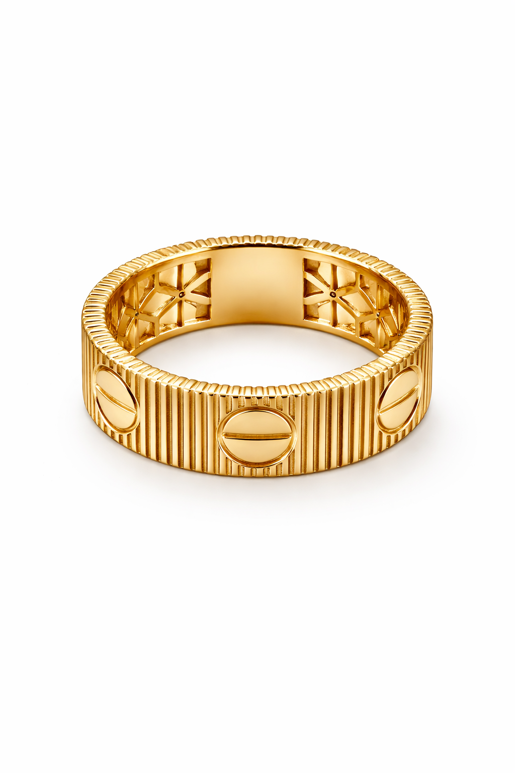 Golden Ridge Band Ring