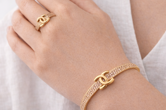 Chanel CC Half Set