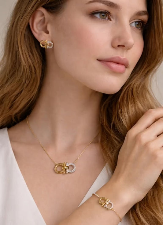 Double horseshoe half set